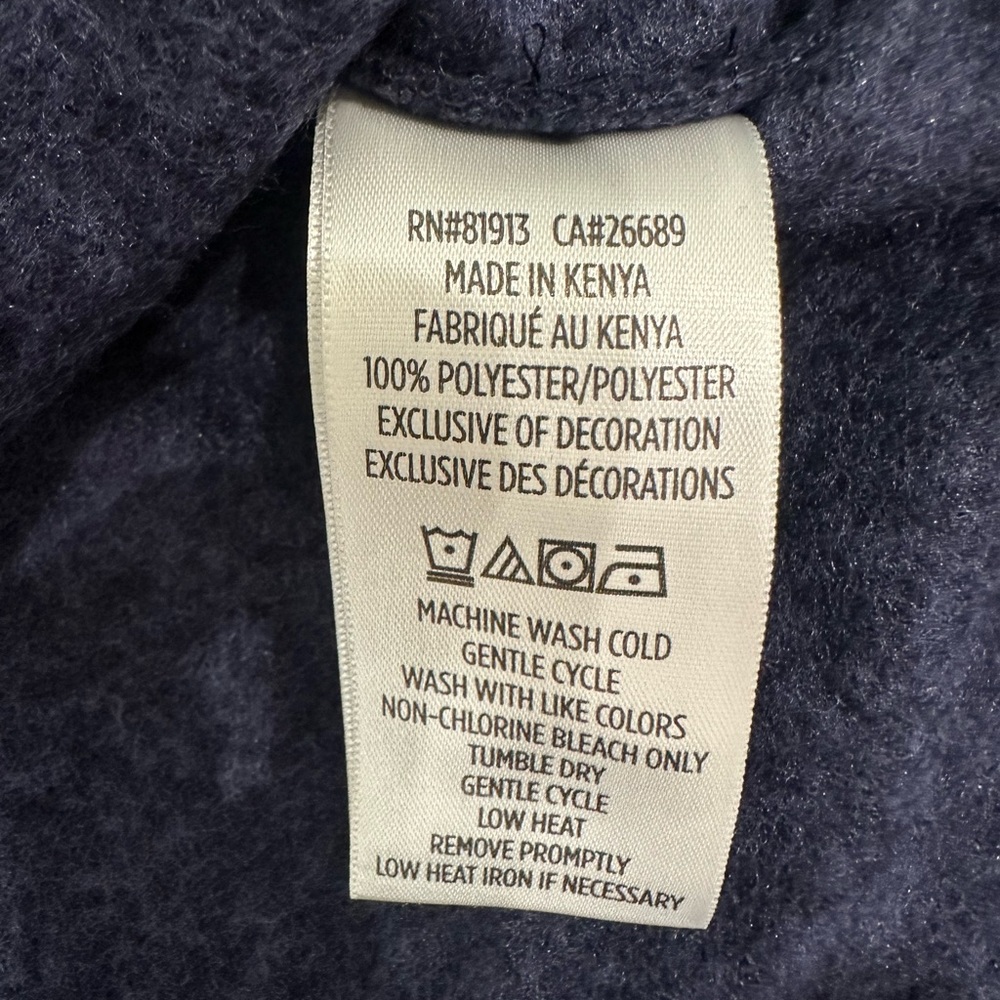 Robert Graham‎ KENWOOD LONG SLEEVE SWEATER Navy Size S NWT 178$ - Picture 7 of 7